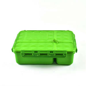 Go Green Lunch Boxes: Go Green Break Box - Green