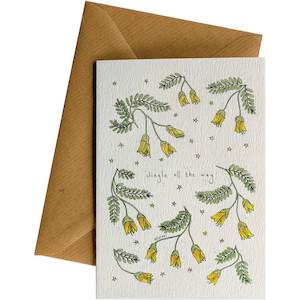 Greeting Cards: Kowhai Jingle #C183