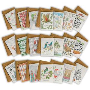 Multi Packs: Pack of 21 CHRISTMAS Cards