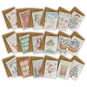 Pack of 18 CHRISTMAS Cards