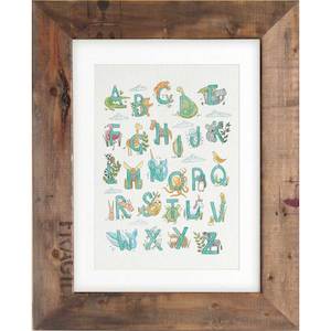 Art Prints: Art Print A3 - Kids Animal Alphabet #AP-A3-132