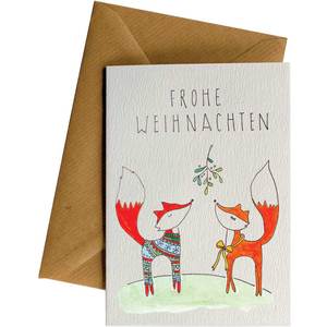 Best Selling Collection: Weihnachten Foxes #G049