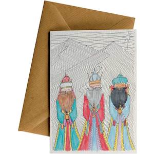Christmas Cards: Three Wise Men #C105