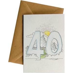 Created Greeting Cards Birthday: 40th Birthday #179