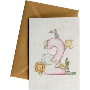 Created Greeting Cards Birthday: 2nd Birthday #174