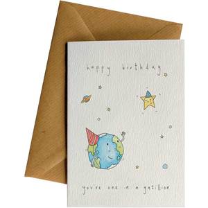 Created Greeting Cards Birthday: One In A Gazillion #153