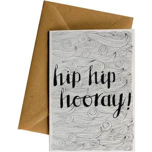 Created Greeting Cards Guys Fathers Day: Hip Hip Hooray #095