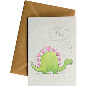 Ws Gc Birthday: Stegosaurus You #WS-024