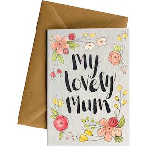 Ws Mum Mothers Day: Lovely Mum Flowers #WS-079
