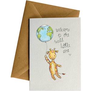 Ws Baby: Welcome Giraffe #WS-026