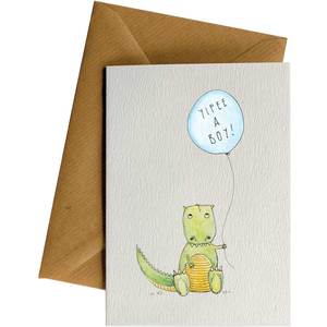 Created Greeting Cards Baby: Yipee A Boy #032