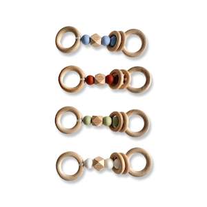 Teethers Rattles: Little Fern Teether Rattle