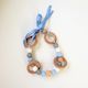 Blue Pram Garland
