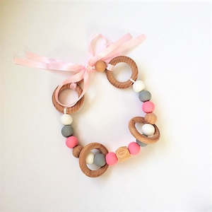 Pram Garlands: Pink Mint Pram Garland