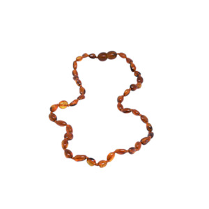 AMBER COGNAC NECKLACE