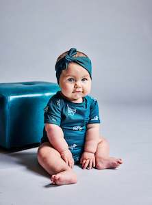 EZRA BODYSUIT - Jade Wildflower SAMPLE