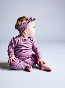 Girls: ASHER PANT - Mauve Animal