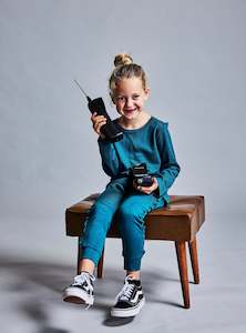 KENZIE FRILL LEGGINGS - Jade