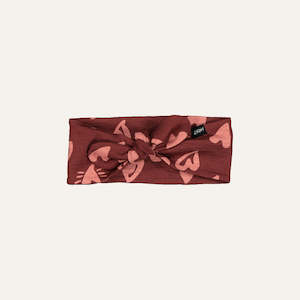 Darcy Headband, Currant Heartburst
