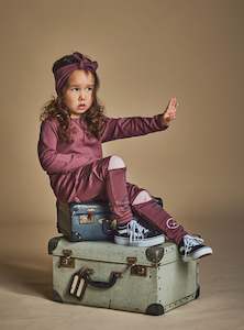 Leggings: SLASHER LEGGINGS- Wild Ginger Faces