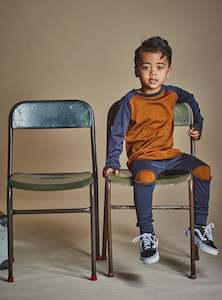 SLASHER LEGGINGS- Shadow/Rust Elements