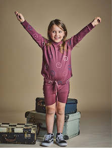 ELYSE HOODED SWEATSHIRT- Wild Ginger Faces