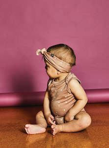 Outlet 1: Darcy Headband, Biscotti Speckle