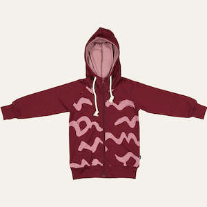 Girls Sale: Nixon Hoodie, Merlot Graffiti