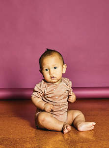 Lfoh 12 Days Of Christmas Day 1 50 Off Lfoh Black: Ezra Shortsleeve Bodysuit, Biscotti Speckle