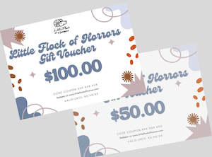 Little Flock of Horrors Gift Voucher