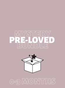 Flocking Good Pre Loved: Mystery Bundle, 0-3M, Girls- PRE-LOVED