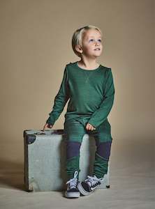 WYATT LONGSLEEVE TOP- Forest