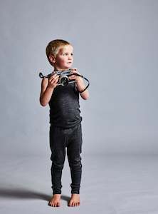 Lfoh Winter 25 Boys: BASICS SINGLET - Iron Marle