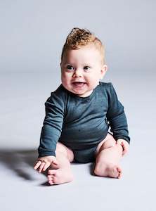Boys: RILEY BODYSUIT - Ltd Edition Balsam Green