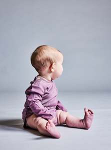 RILEY BODYSUIT - Mauve Animal SAMPLE