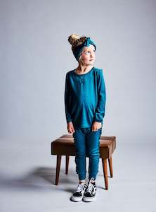 Wyatt Longsleeves: WYATT LONGSLEEVE TEE - Jade SAMPLE