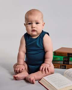 Lfoh Winter 25 Baby: Hadley Bodysuit - 100% Merino Wool - Orion