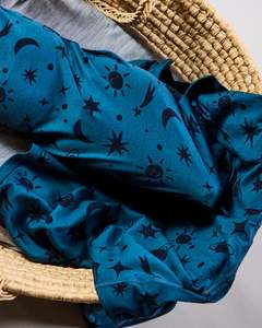 Swaddle Blanket - 100% Merino Wool - Orion Galaxy