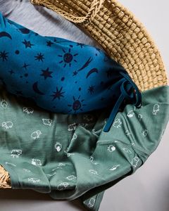 Swaddle Blanket - 100% Merino Wool - Fern Flock