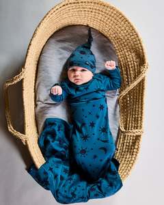 Beanie & Bootie Set - 100% Merino Wool - Orion Galaxy