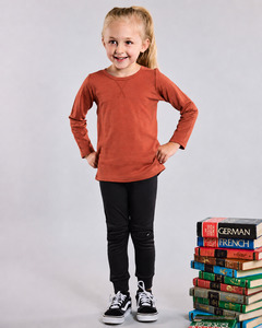 Wyatt Long Sleeve Top - 100% Merino Wool, Desert