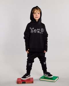 Jagger Hoodie - 100% Merino Wool - Black