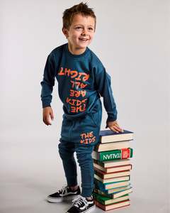 Lfoh Winter 25 Boys: Zion Sweatshirt - 100% Merino Wool - Orion