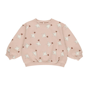 Tops 1: Rylee + Cru Oversized Sweatshirt - Doves
