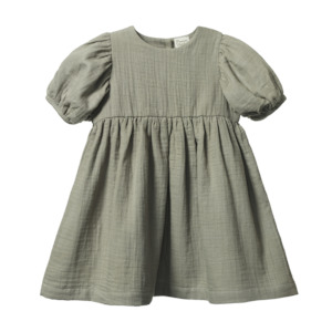 Dresses: Nature Baby Albertine Dress - Brook