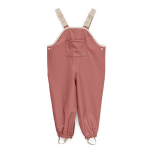 Rainwear: Crywolf Rain Overalls - Rosewood