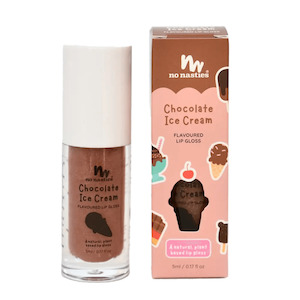 No Nasties Kids: No Nasties Natural Lip Gloss Chocolate Ice Cream