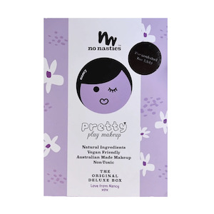 No Nasties Kids: No Nasties Nancy Purple Natural Pressed Powder Kids Makeup Palette Kit