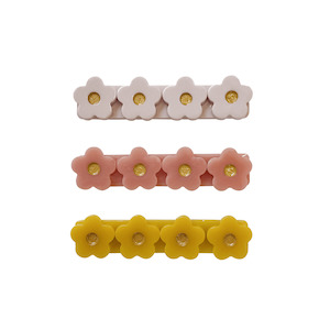 Gifts For Children: Little Sunday Bloom Clips - Blush | Petal | Marigold