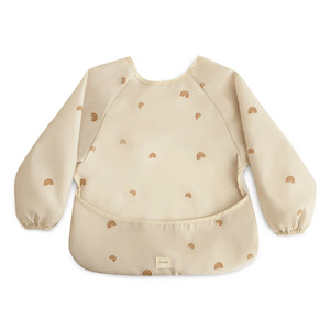 Mushie: Mushie Long Sleeve Bib - Rainbows